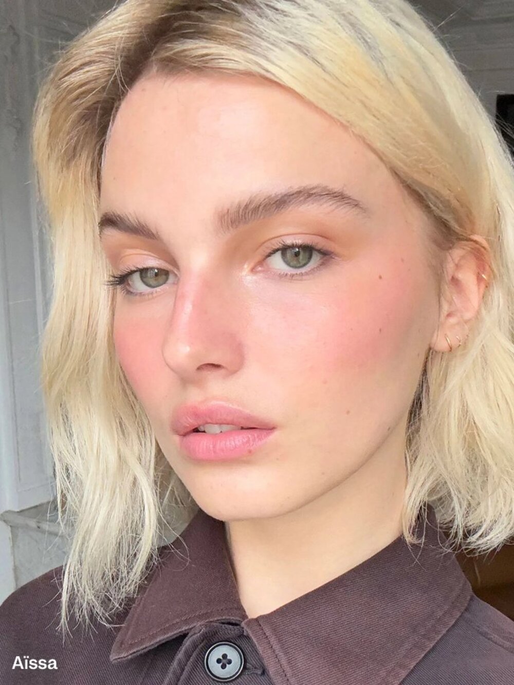 Aïssa Cream Blush + Brush Bisou Blush NEW UNUSED BOXED